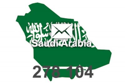  2022 fresh updated Saudi Arabia 278 104 business email database